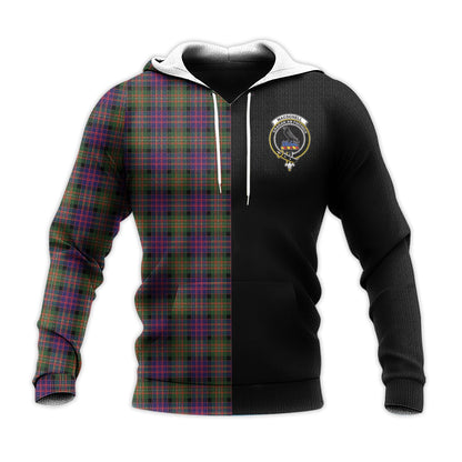 Printivon Macdonnell Of Glengarry Modern Tartan Personalize Half Hoodie