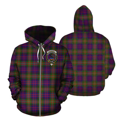 Printivon Macdonnell Of Glengarry Modern Tartan Hoodie