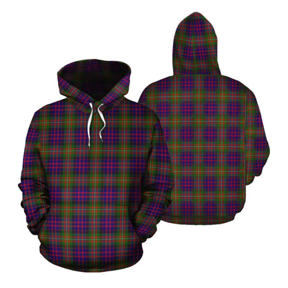 Printivon Macdonnell Of Glengarry Modern Tartan Hoodie