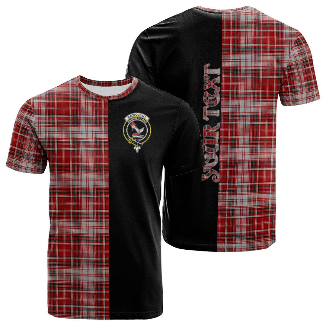 Printivon MacDougal Dress Tartan Personalize Half T shirt