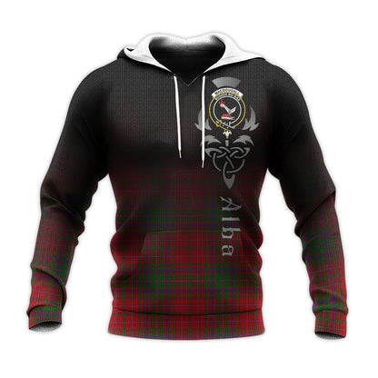 Printivon Macdougall Tartan Crest Alba Celtic Hoodie