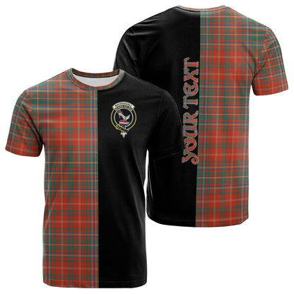 Printivon MacDougall Ancient Tartan Personalize Half T shirt
