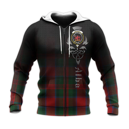 Printivon Macduff Tartan Crest Alba Celtic Hoodie