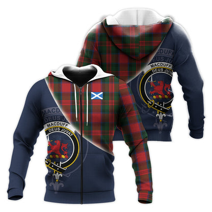 Printivon Macduff Tartan Scottish Crest Hoodie