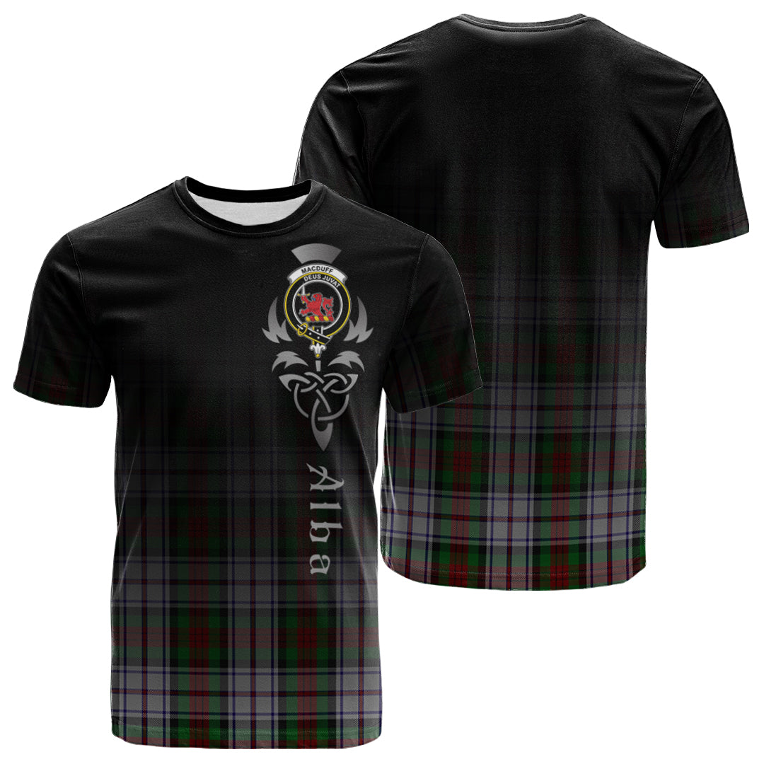 Printivon MacDuff Dress Tartan Crest Alba Celtic T Shirt