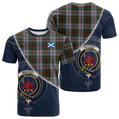 Printivon MacDuff Dress Tartan Scottish Crest T Shirt