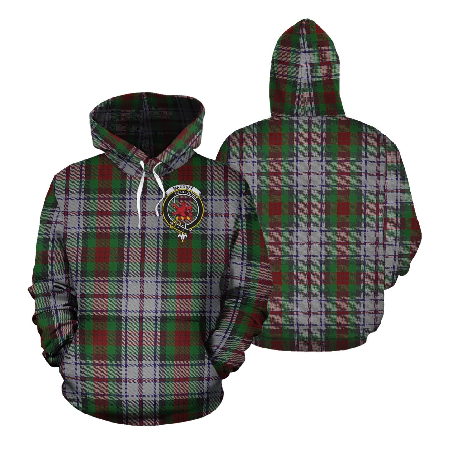 Printivon Macduff Dress Tartan Hoodie