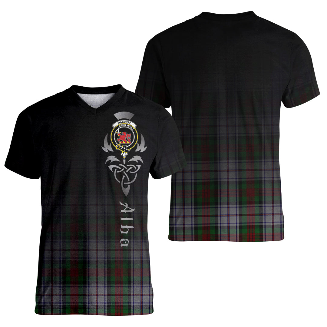 Printivon MacDuff Dress Tartan Crest Alba Celtic T Shirt