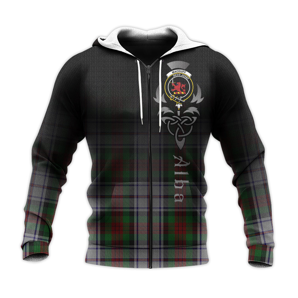 Printivon Macduff Dress Tartan Crest Alba Celtic Hoodie