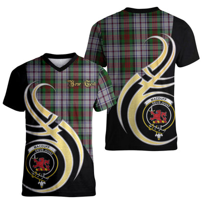 Printivon MacDuff Dress Tartan Crest Believe In Me T Shirt