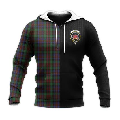 Printivon Macduff Hunting Tartan Personalize Half Hoodie