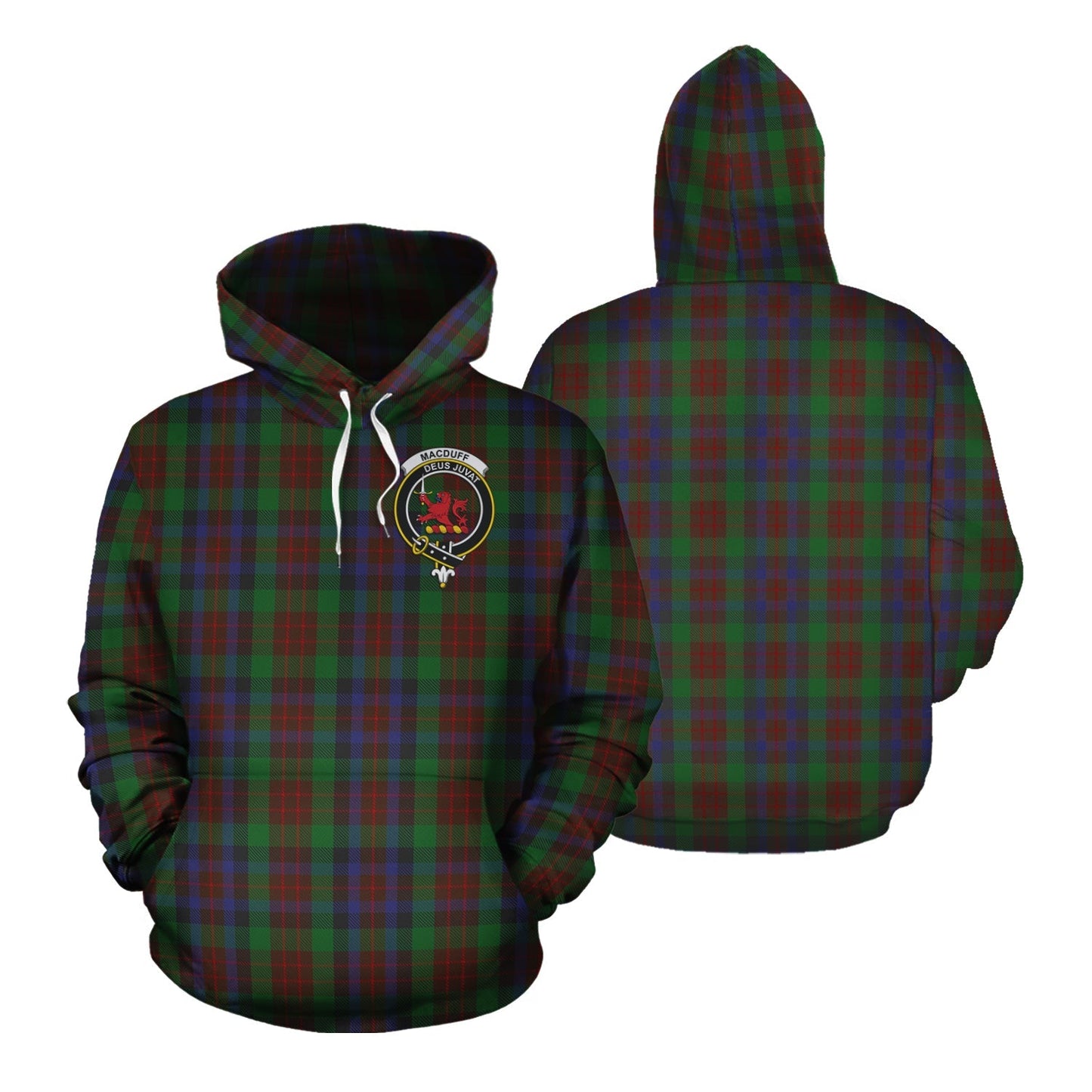 Printivon Macduff Hunting Tartan Hoodie