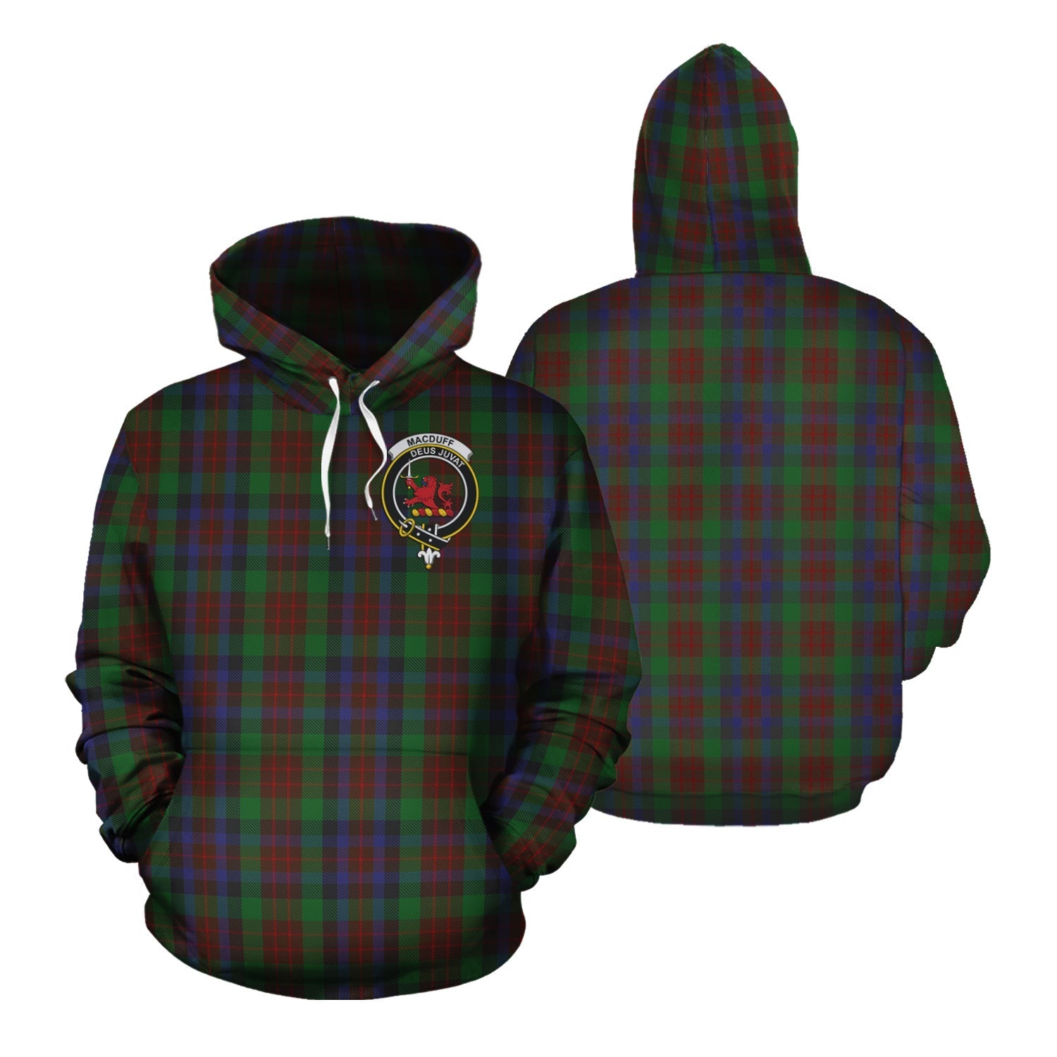 Printivon Macduff Hunting Tartan Hoodie