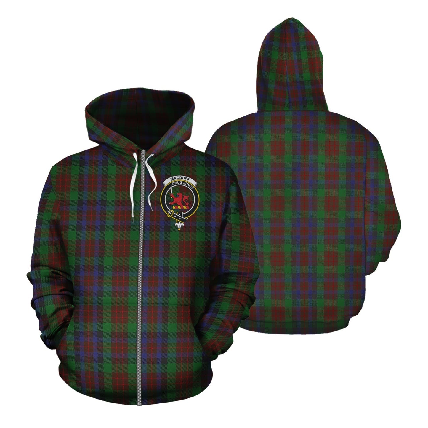 Printivon Macduff Hunting Tartan Hoodie