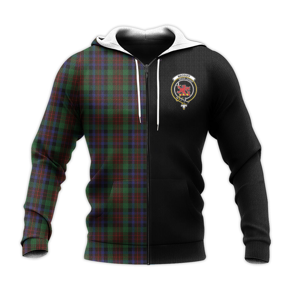 Printivon Macduff Hunting Tartan Personalize Half Hoodie