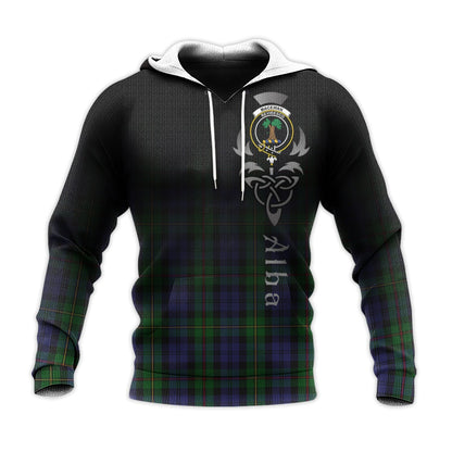 Printivon Macewen Macewan Tartan Crest Alba Celtic Hoodie