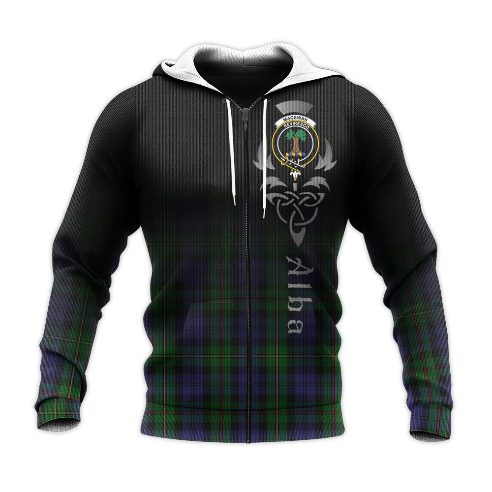 Printivon Macewen Macewan Tartan Crest Alba Celtic Hoodie