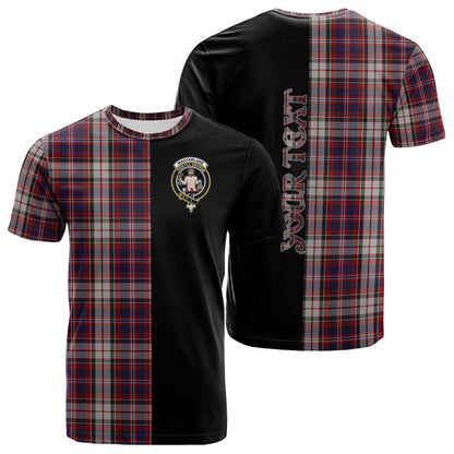 Printivon MacFarlane Dress Tartan Personalize Half T shirt