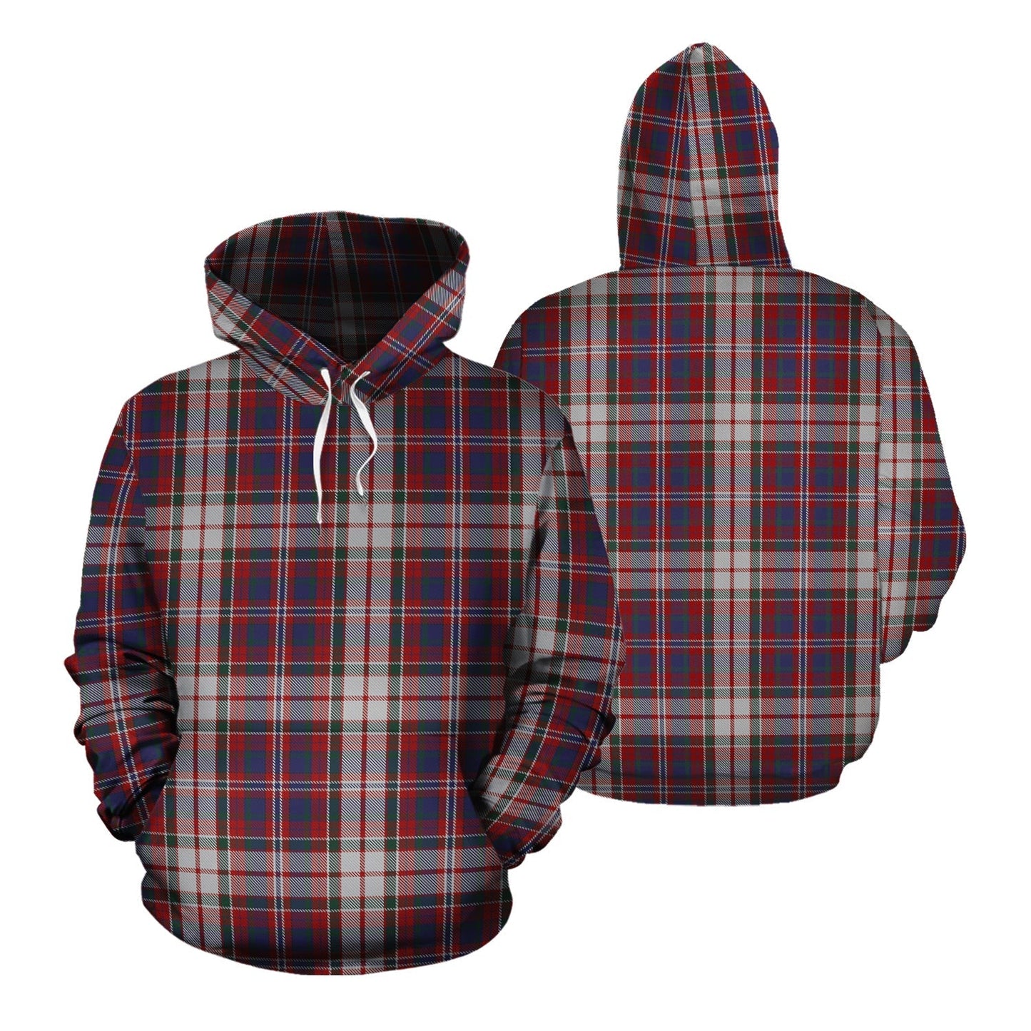 Printivon Macfarlane Dress Tartan Hoodie