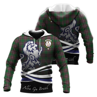 Printivon Macfarlane Hunting Tartan Scottish Lion Hoodie