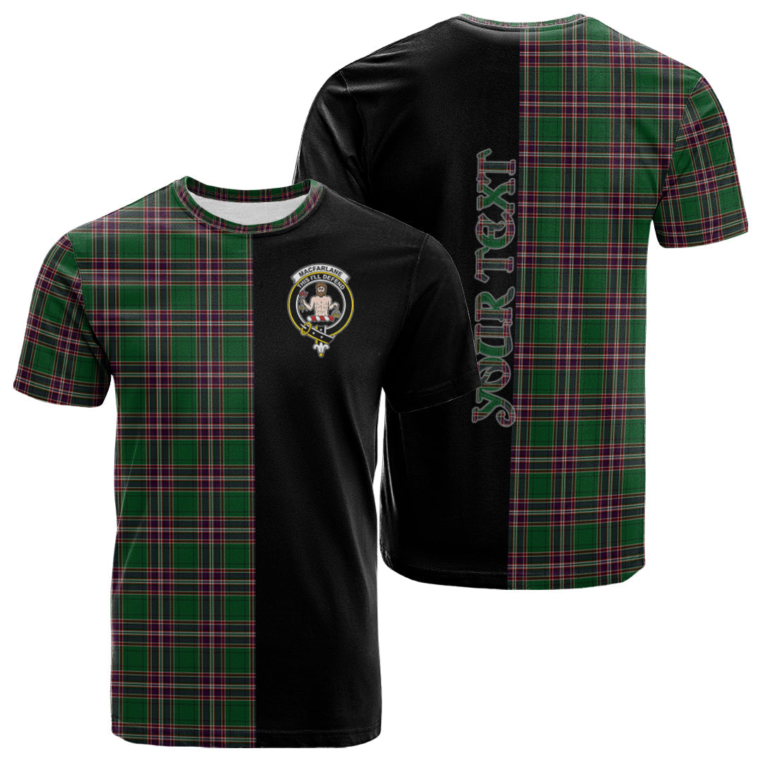 Printivon MacFarlane Hunting Tartan Personalize Half T shirt