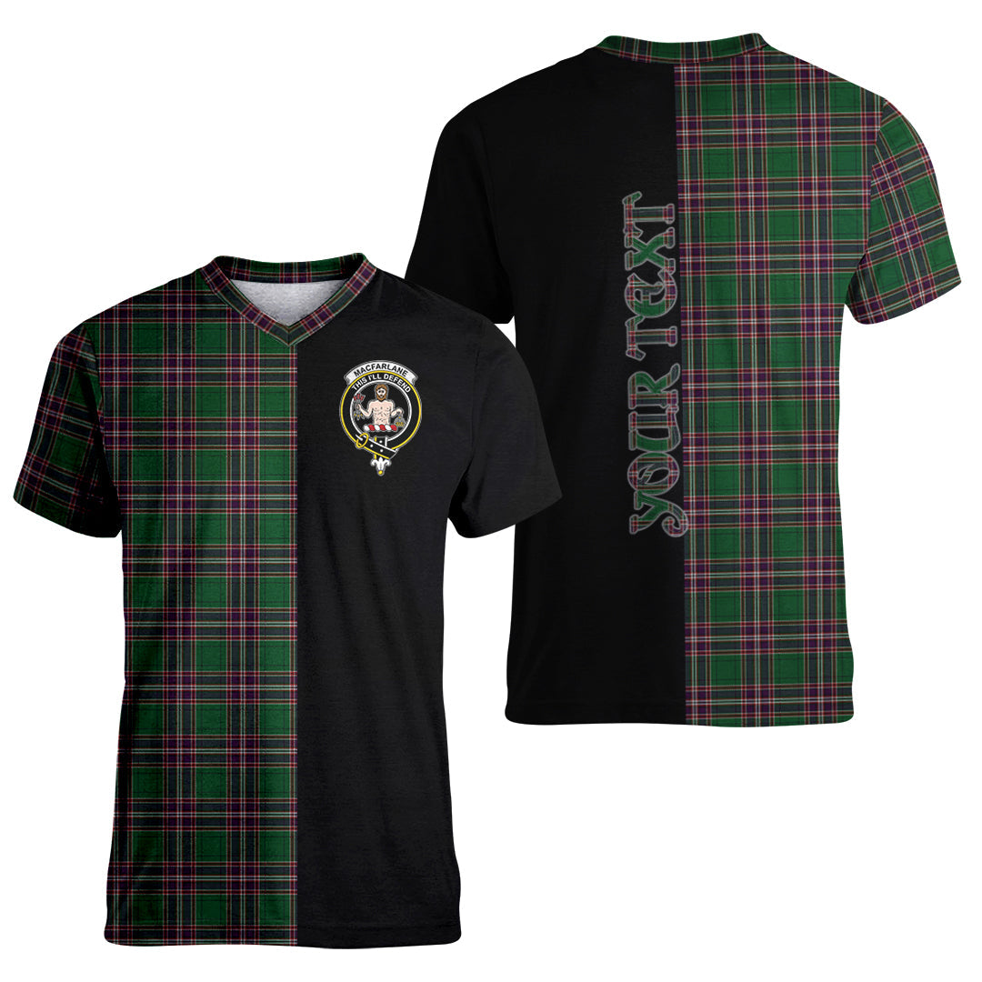 Printivon MacFarlane Hunting Tartan Personalize Half T shirt