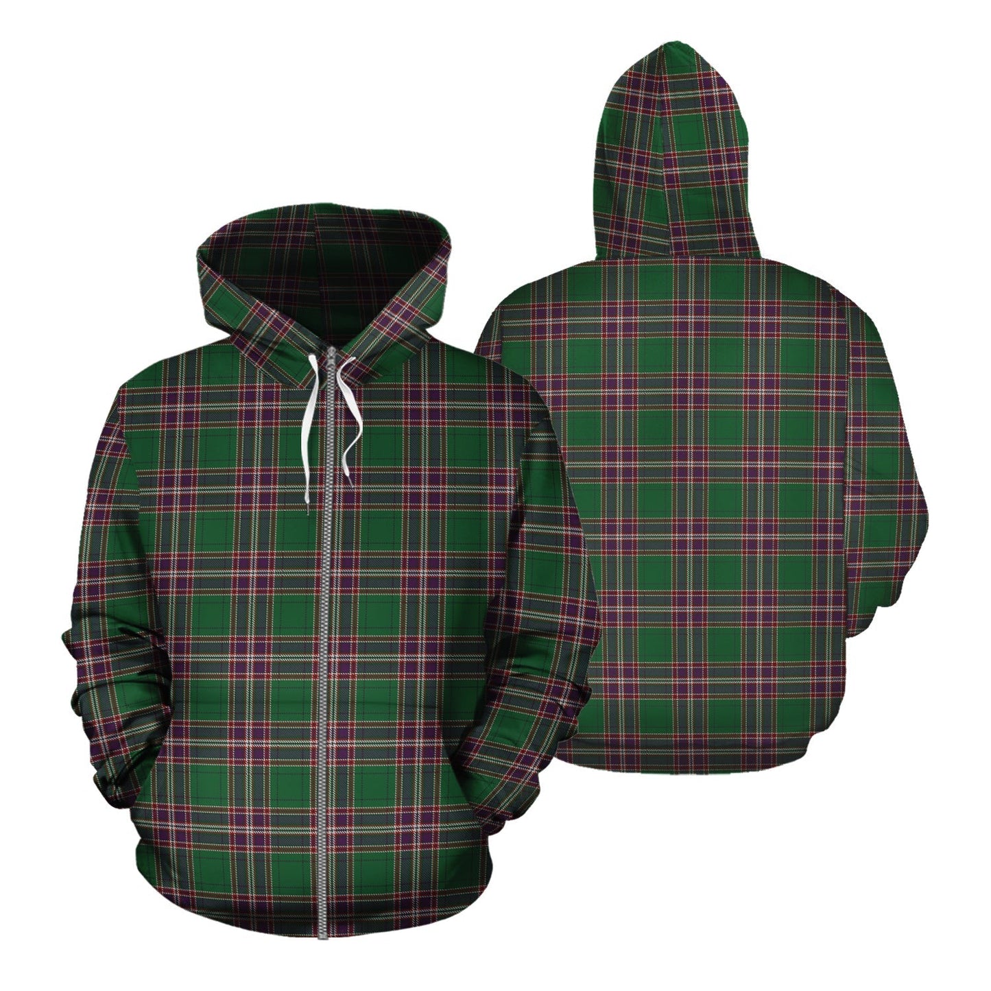 Printivon Macfarlane Hunting Tartan Hoodie