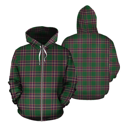 Printivon Macfarlane Hunting Tartan Hoodie