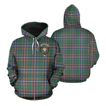 Printivon Macfarlane Hunting Ancient Tartan Hoodie