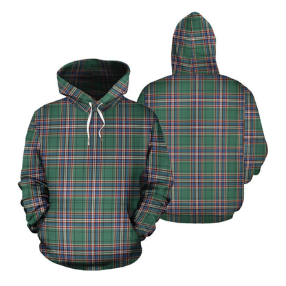 Printivon Macfarlane Hunting Ancient Tartan Hoodie