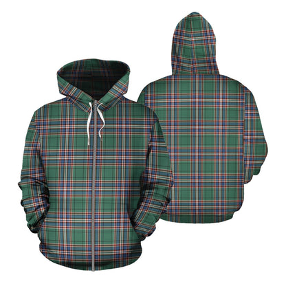 Printivon Macfarlane Hunting Ancient Tartan Hoodie