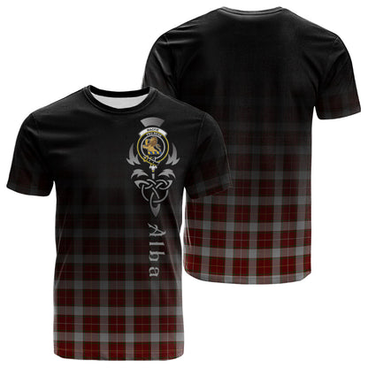 Printivon MacFie Dress Tartan Crest Alba Celtic T Shirt