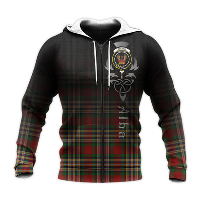 Printivon Macgill Tartan Crest Alba Celtic Hoodie