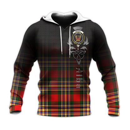 Printivon Macgill Modern Tartan Crest Alba Celtic Hoodie