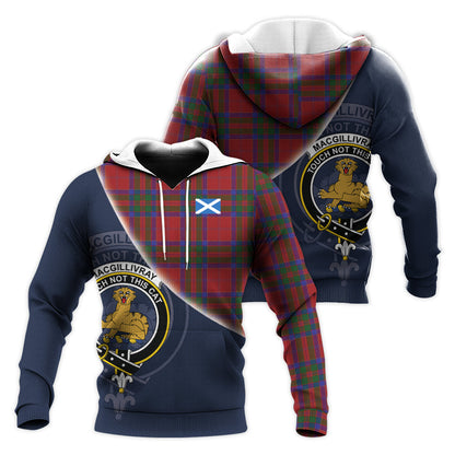 Printivon Macgillivray Tartan Scottish Crest Hoodie