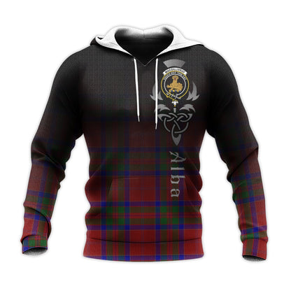 Printivon Macgillivray Tartan Crest Alba Celtic Hoodie