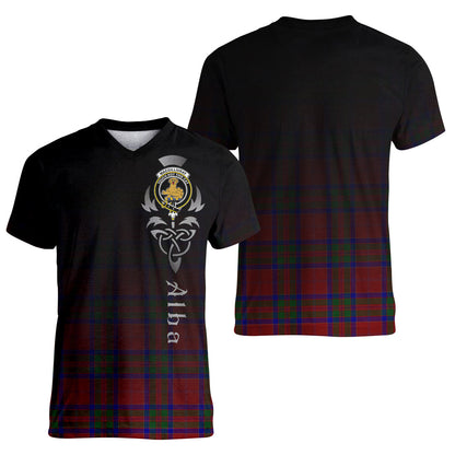 Printivon MacGillivray Tartan Crest Alba Celtic T Shirt