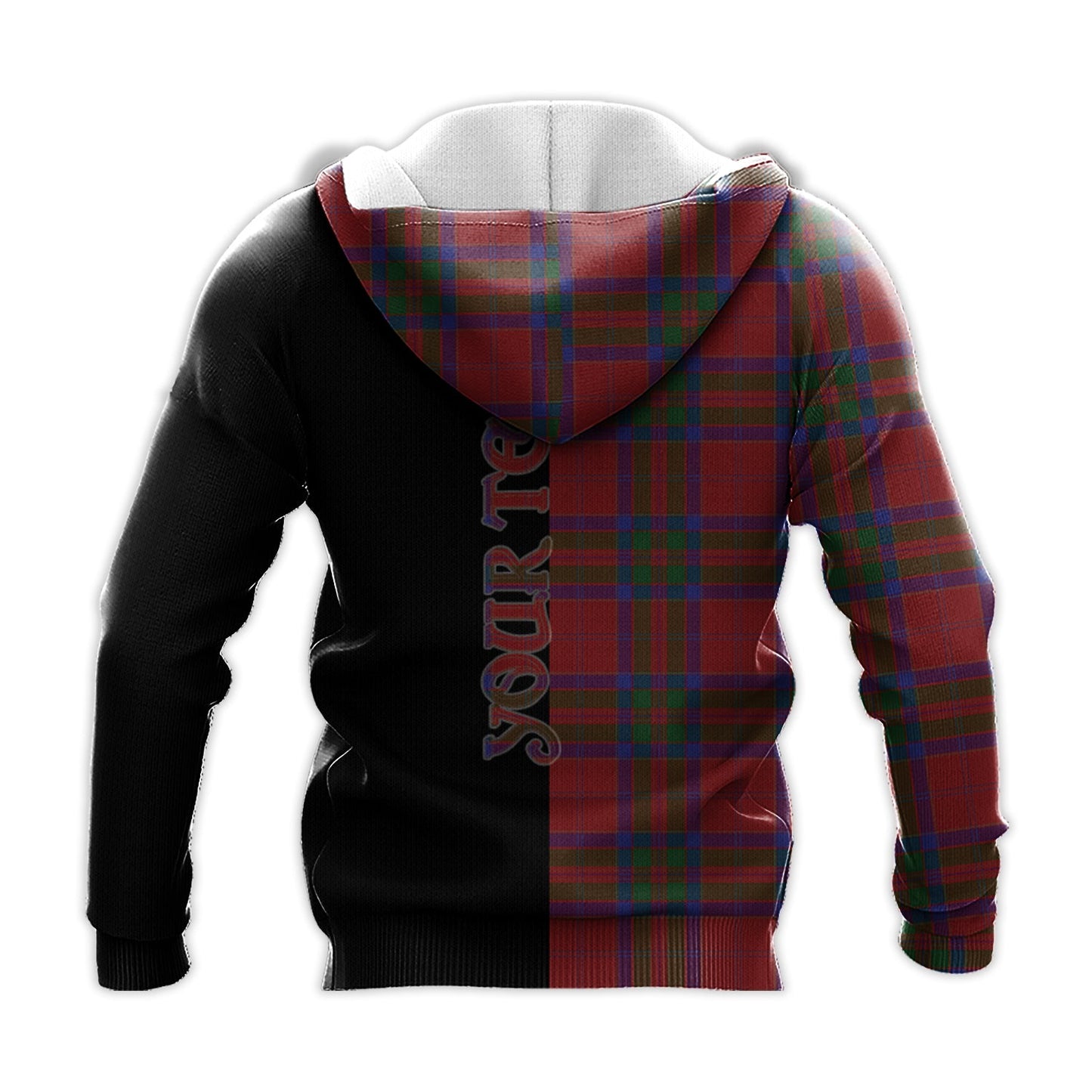 Printivon Macgillivray Tartan Personalize Half Hoodie