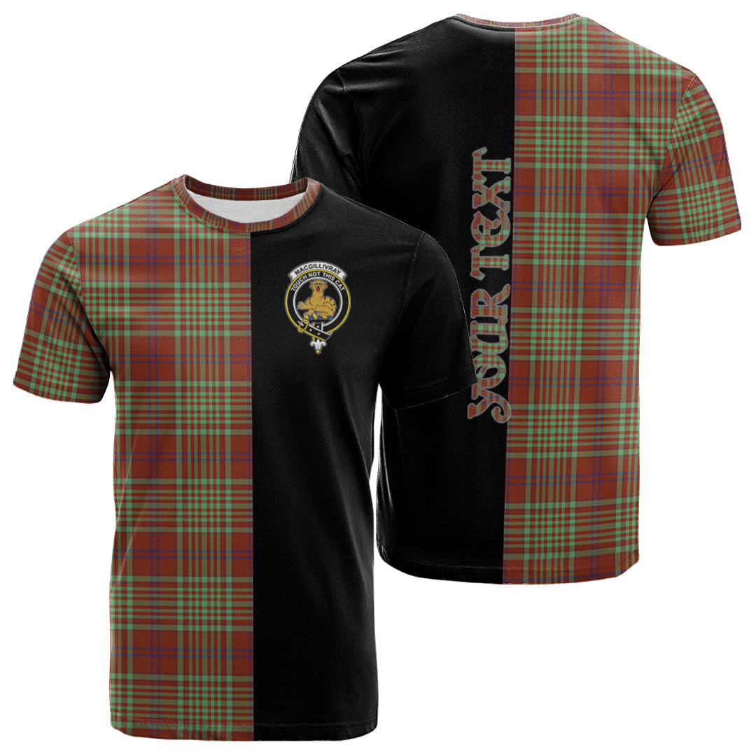 Printivon MacGillivray Hunting Ancient Tartan Personalize Half T shirt