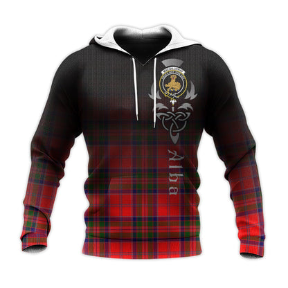 Printivon Macgillivray Modern Tartan Crest Alba Celtic Hoodie