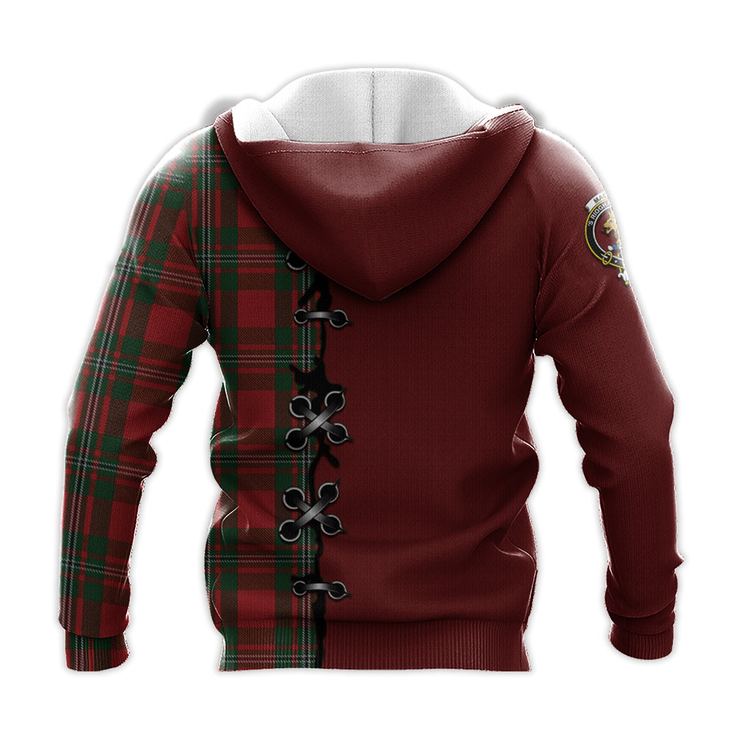 Printivon Macgregor Tartan Hoodie Lion Rampant And Celtic Thistle Style