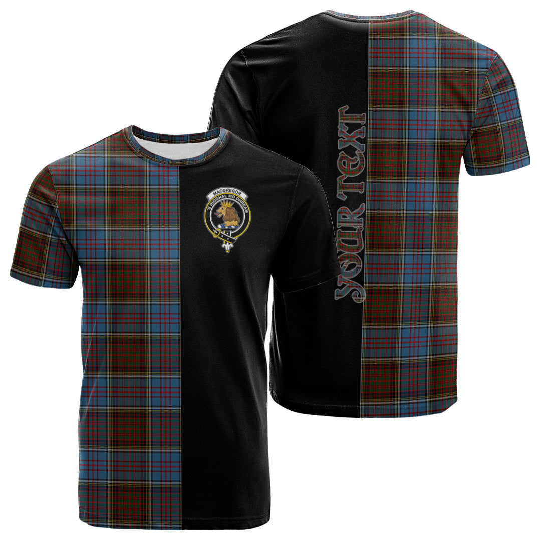 Printivon MacGregor Hastie Tartan Personalize Half T shirt