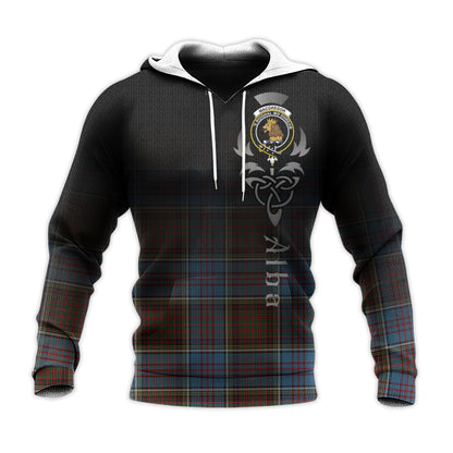 Printivon Macgregor Hastie Tartan Crest Alba Celtic Hoodie