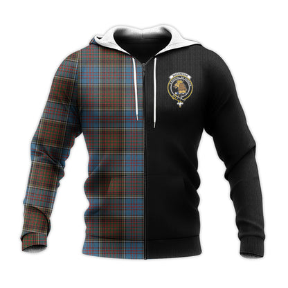 Printivon Macgregor Hastie Tartan Personalize Half Hoodie