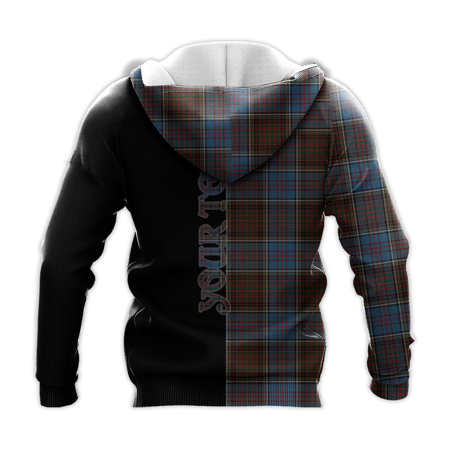 Printivon Macgregor Hastie Tartan Personalize Half Hoodie