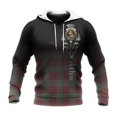 Printivon Macgregor Hunting Ancient Tartan Crest Alba Celtic Hoodie