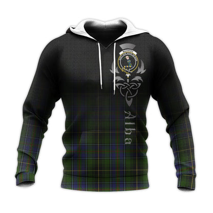 Printivon Macinnes Tartan Crest Alba Celtic Hoodie