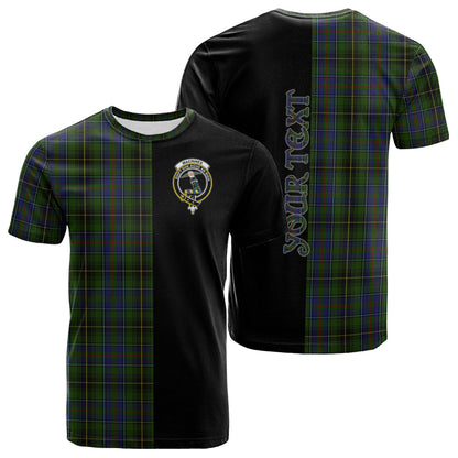 Printivon MacInnes Tartan Personalize Half T shirt