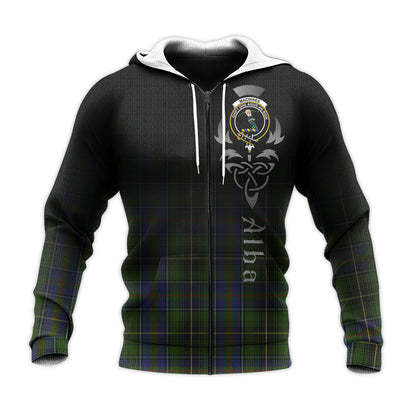 Printivon Macinnes Tartan Crest Alba Celtic Hoodie