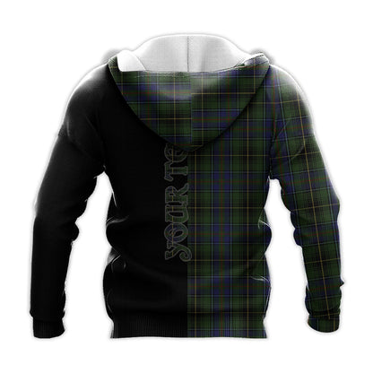 Printivon Macinnes Tartan Personalize Half Hoodie